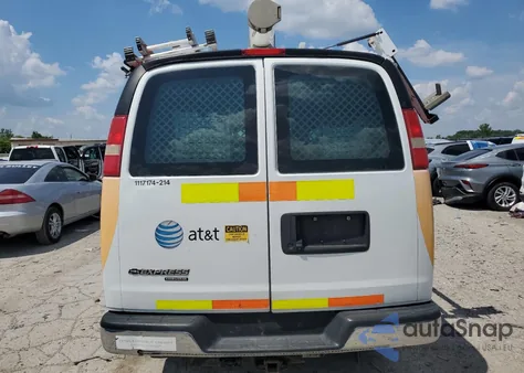 2014 Chevrolet Express G2500 из США, поврежденный, VIN 1GCWGFCA6E1914848